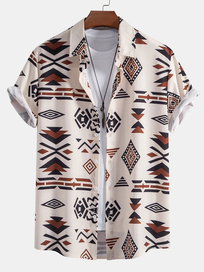 Matías® | Aztec Geometric Print Shirt