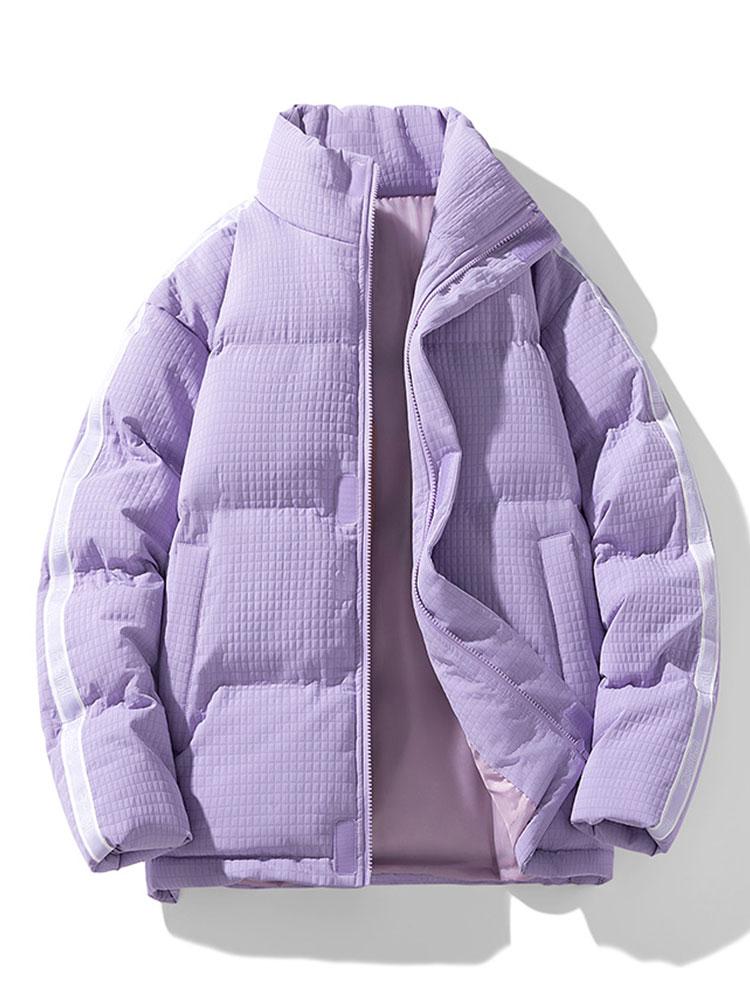 Silas | Waffle Zip Up Puffer Coat