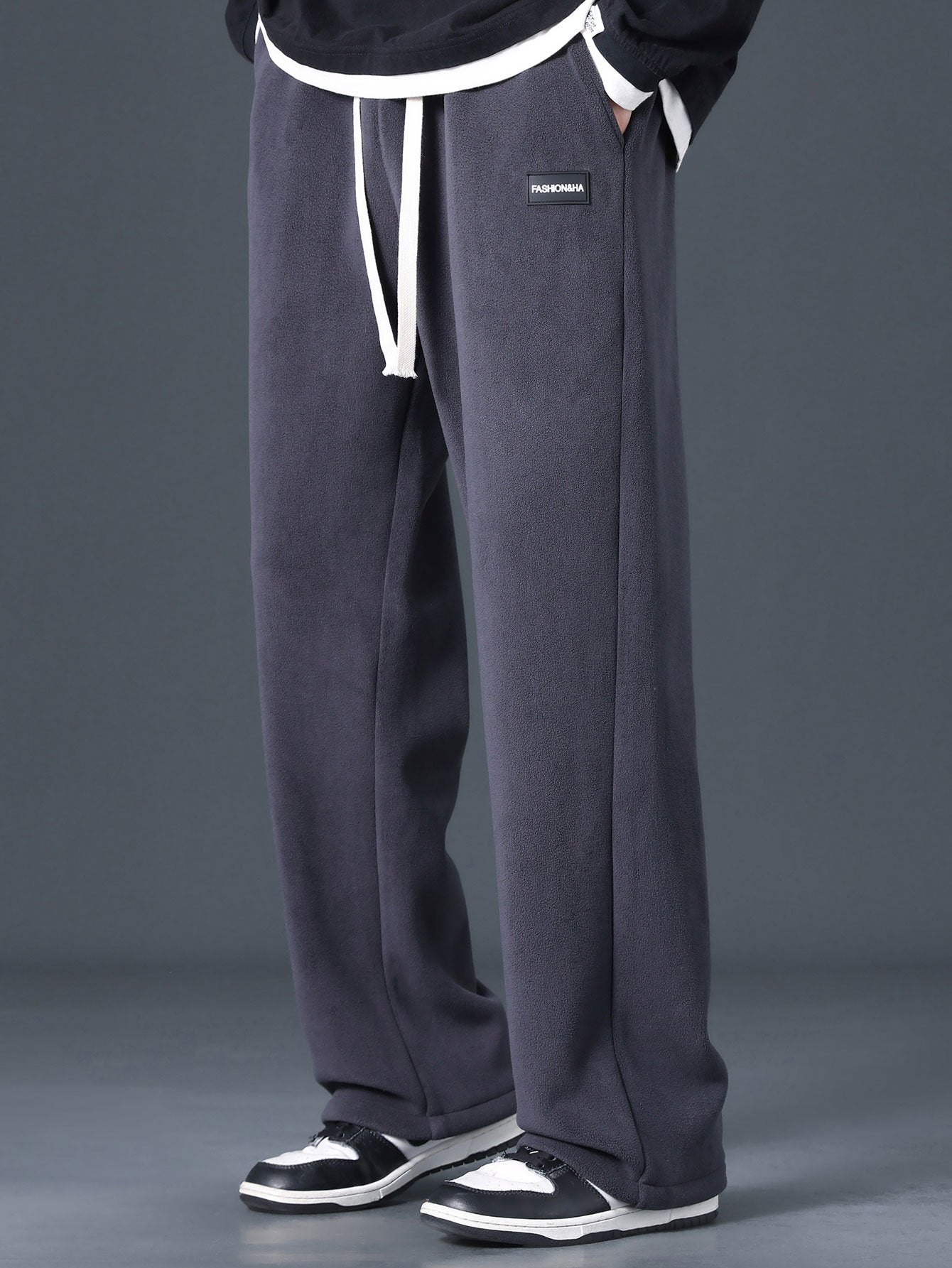 Genaro® | Straight Leg Polar Fleece Pants