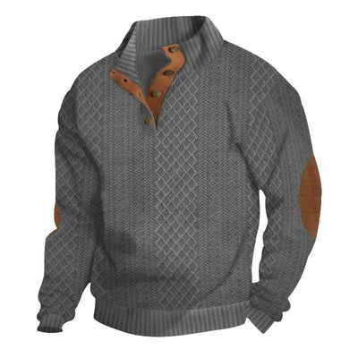 Men's Outdoor Casual Stand Collar Long Sleeve