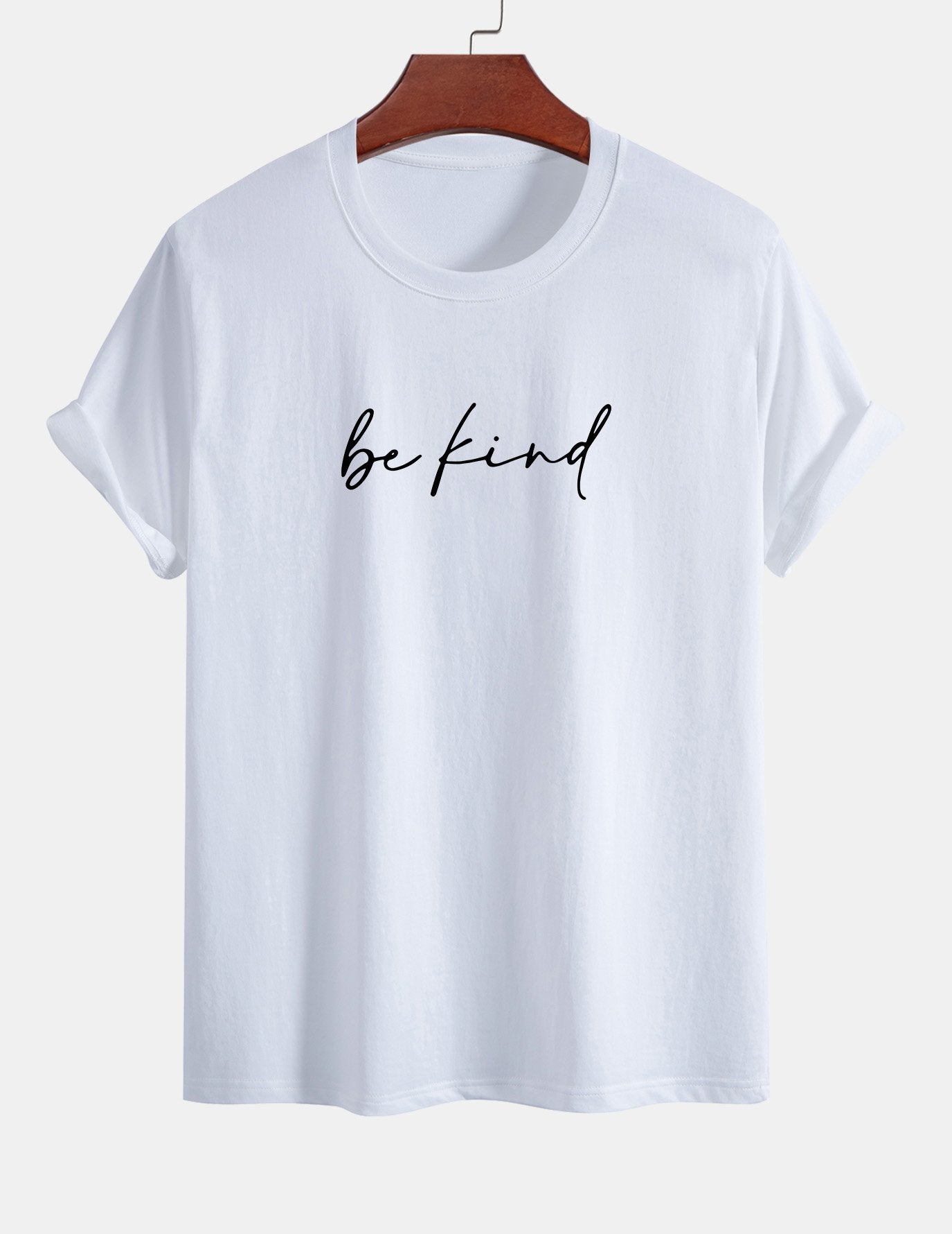 Tristán® | Be Kind Print Cotton T-Shirt