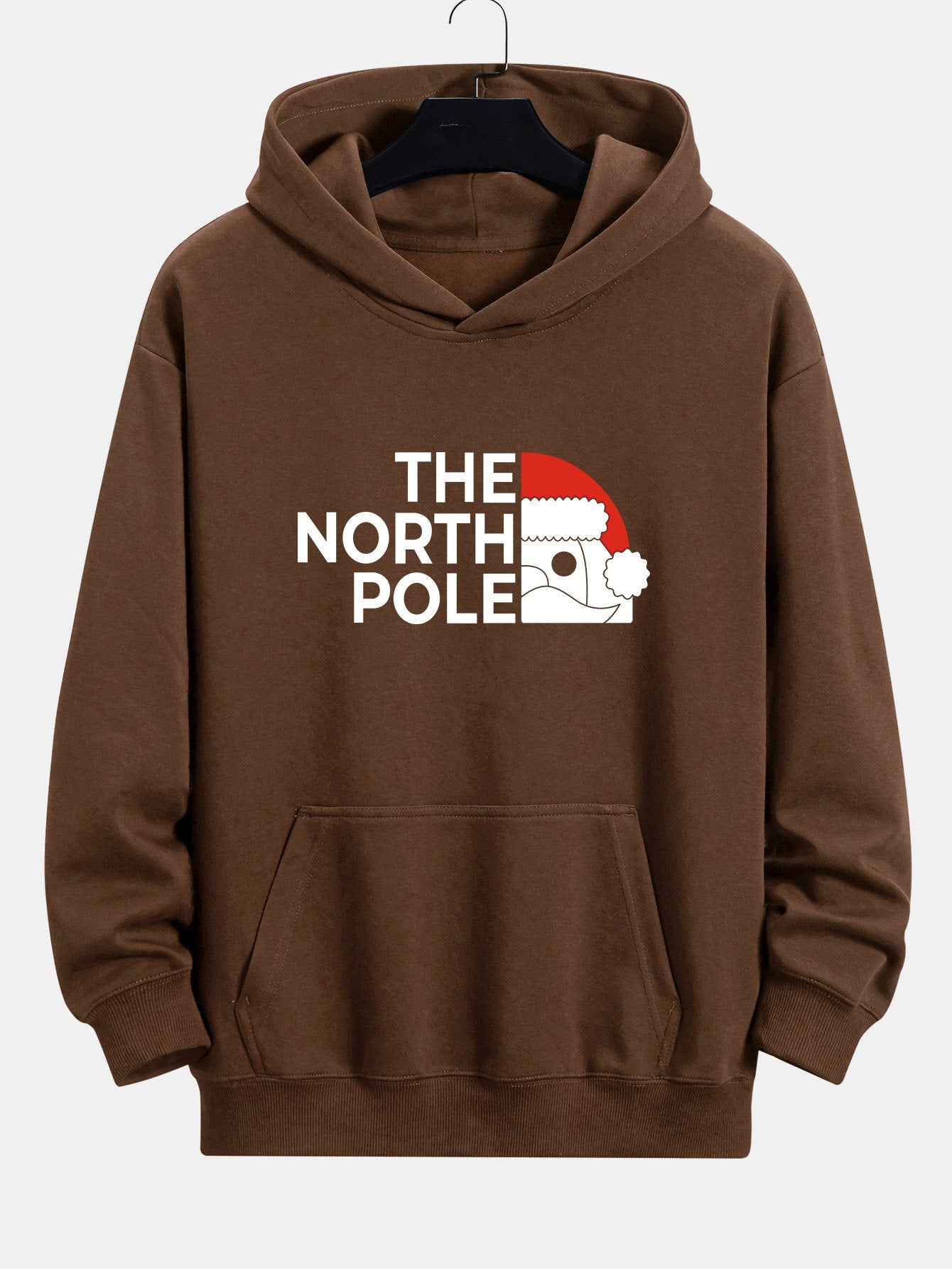 Nicholas | Santa Claus Slogan Print Relax Fit Hoodie