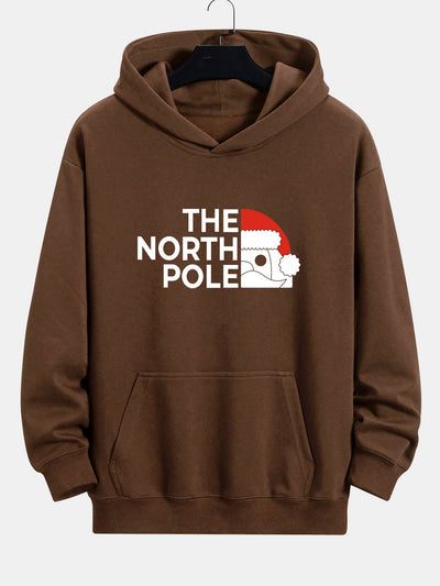 Nicholas | Santa Claus Slogan Print Relax Fit Hoodie