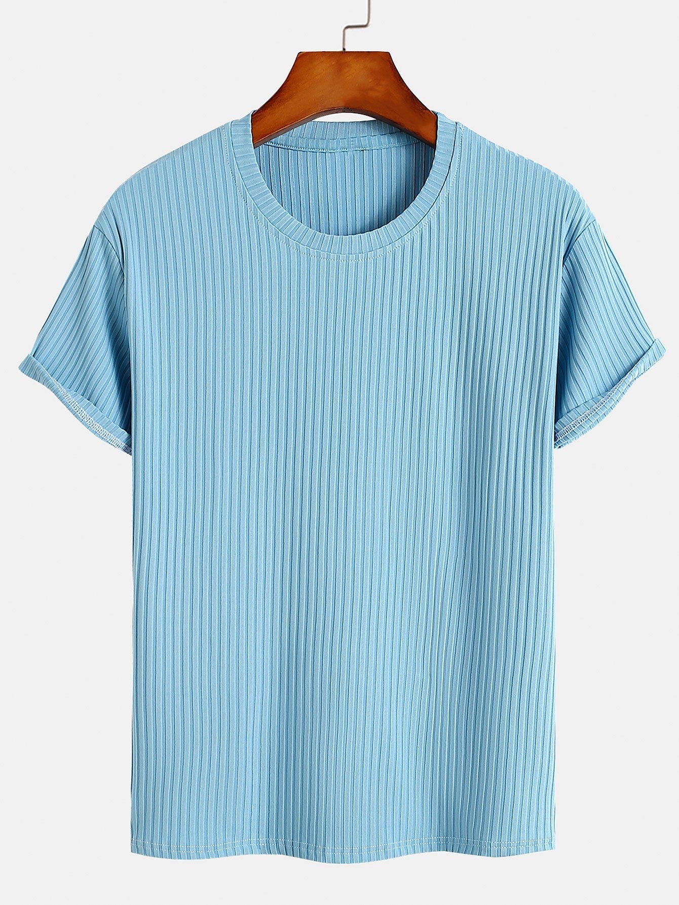 Rolando® | Basic Slim Fit Ribbed T-Shirt