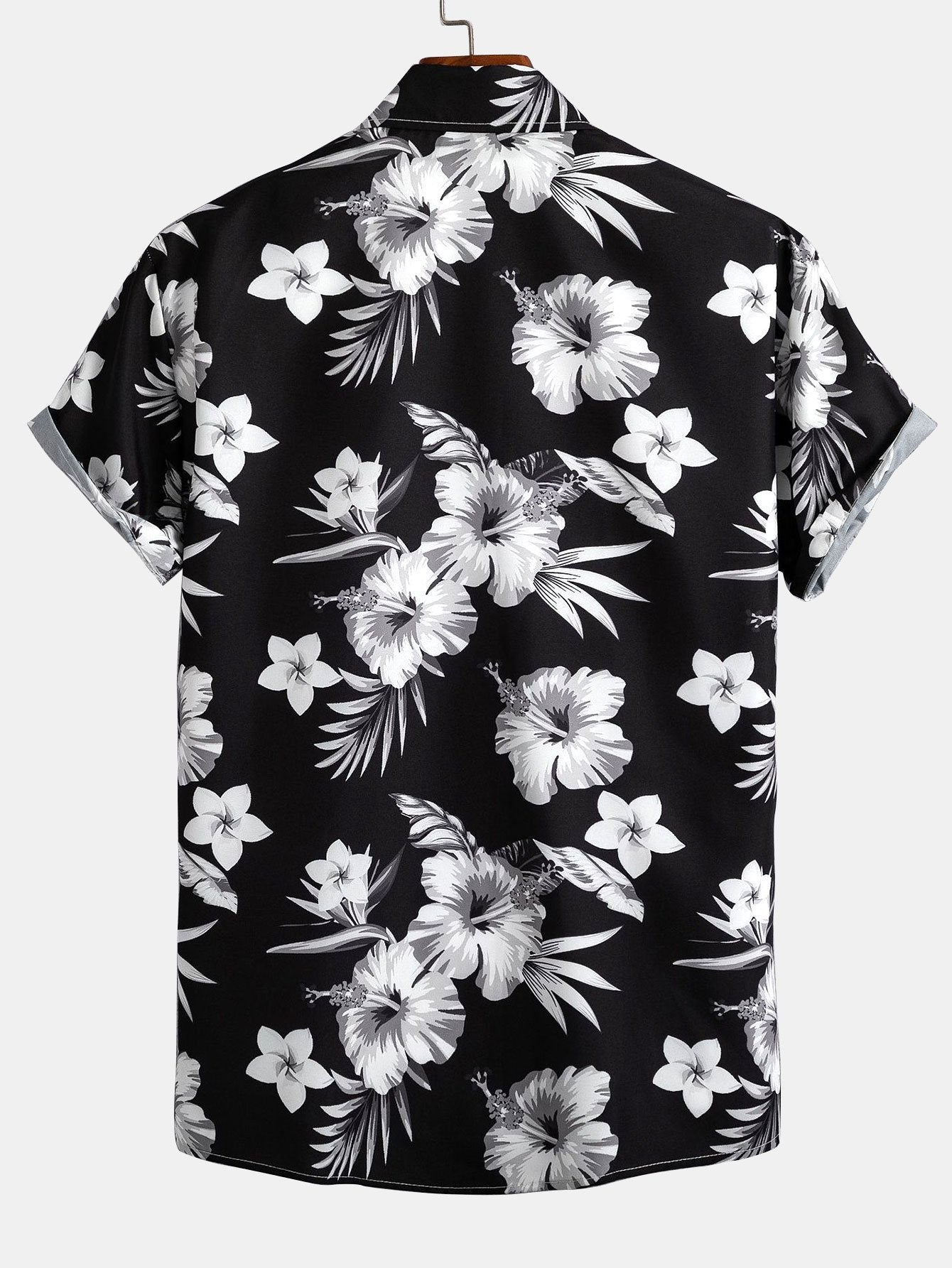 Joshua® | Tropical Floral Print Button Up Shirt & Swim Shorts