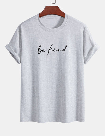 Tristán® | Be Kind Print Cotton T-Shirt