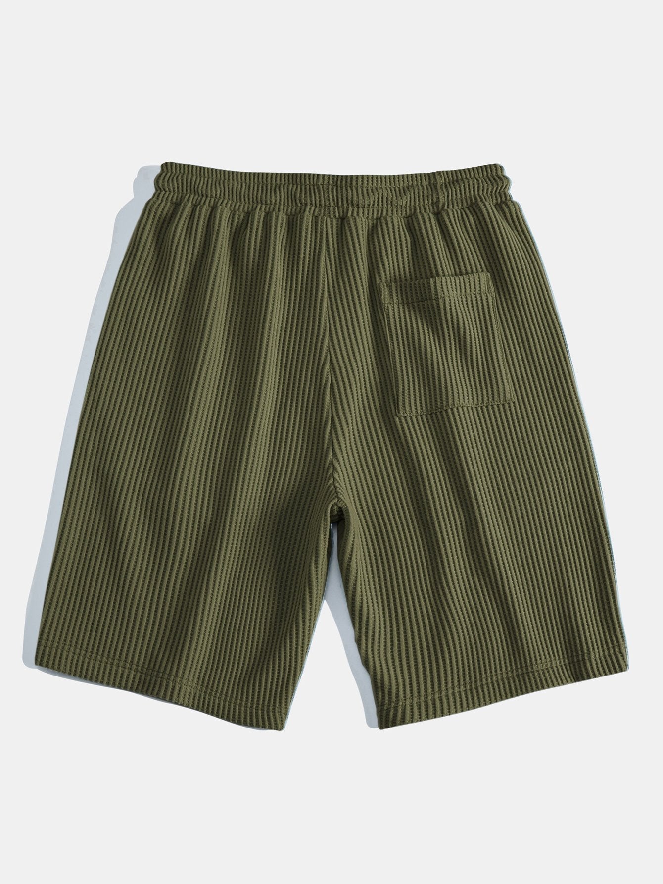 Garcilaso® | Drawstring Knitted Waffle Shorts