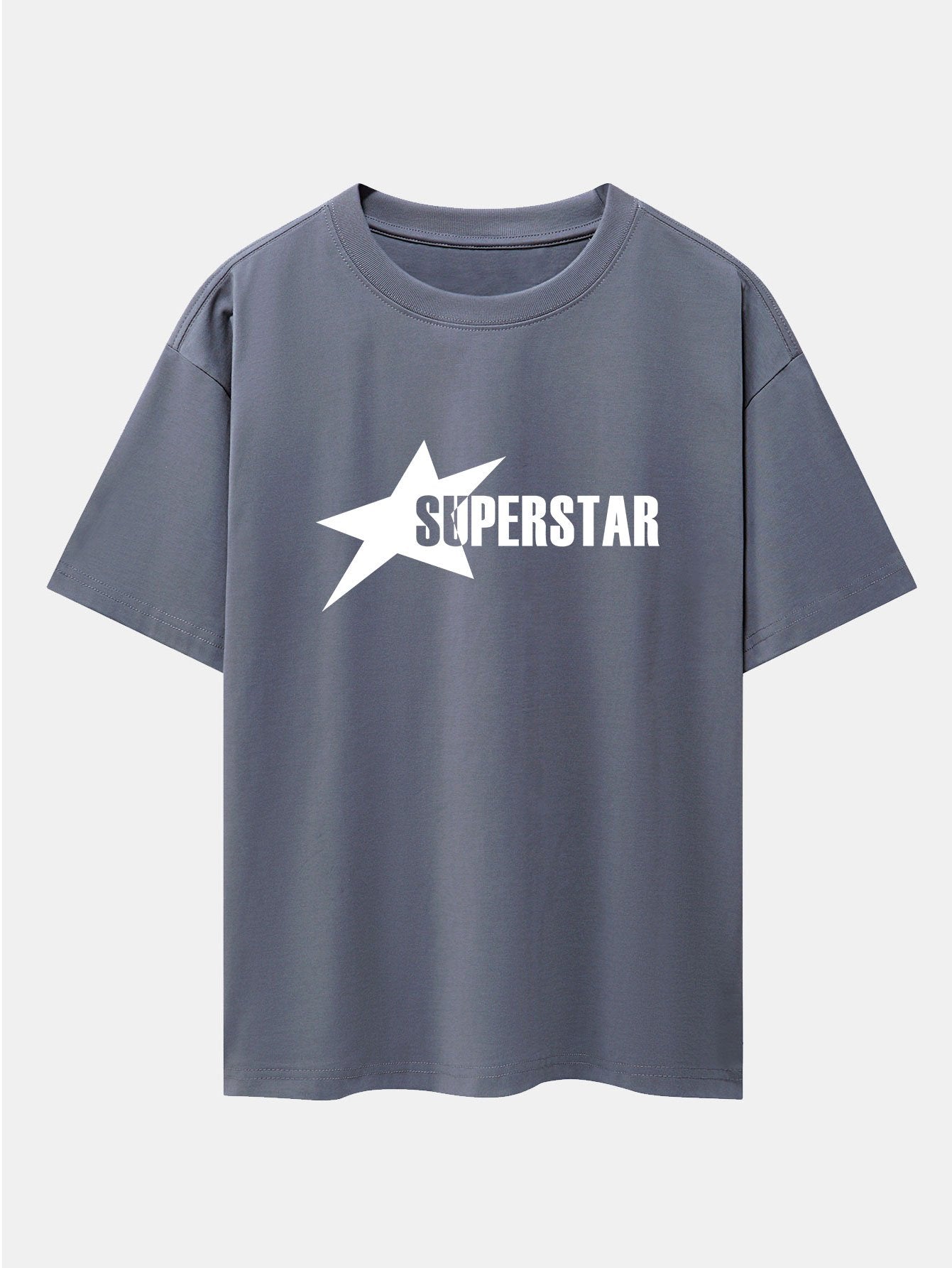 Jamie® | Superstar Print Drop Shoulder Oversize T-Shirt