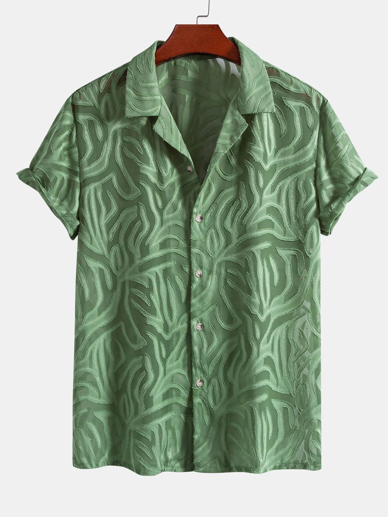 Amaury® | Jacquard Texture Cuban Shirt