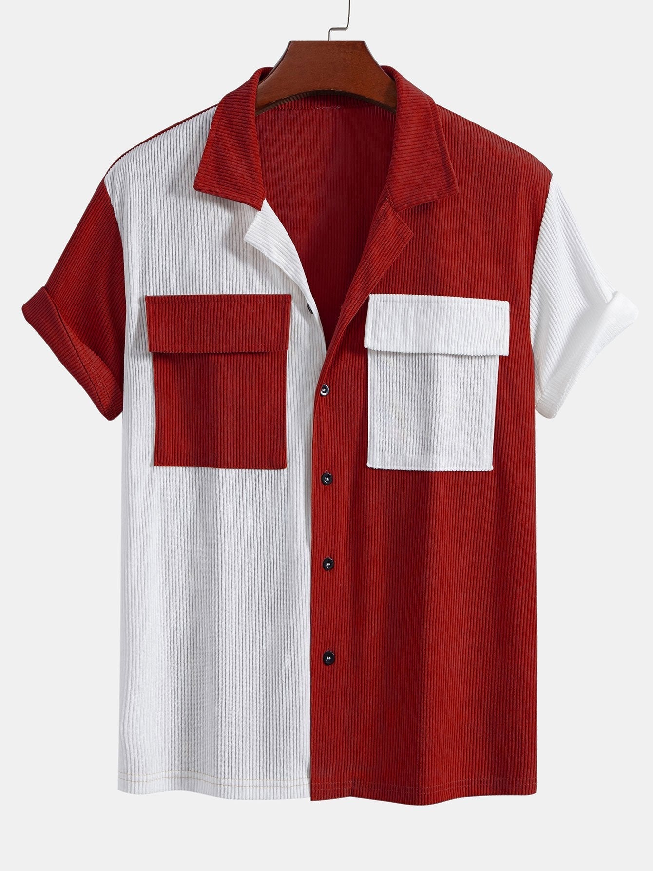 Americo® | Two Tone Cuban Corduroy Shirt