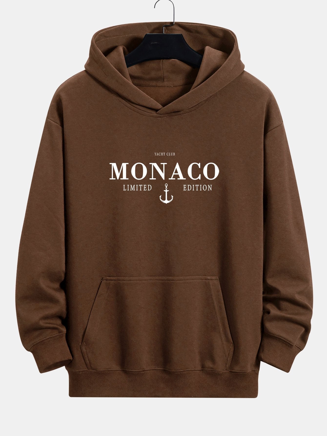 Keith | Monaco Slogan Print Relax Fit Hoodie
