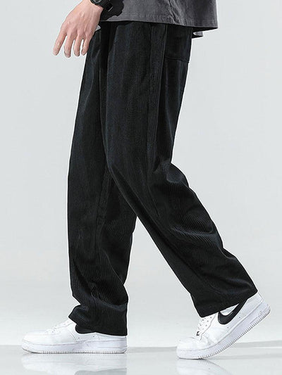 Eleuterio® | Straight Leg Corduroy Pants