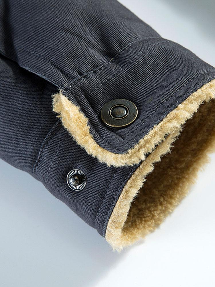 Everett | Teddy Lined Chino Jacket