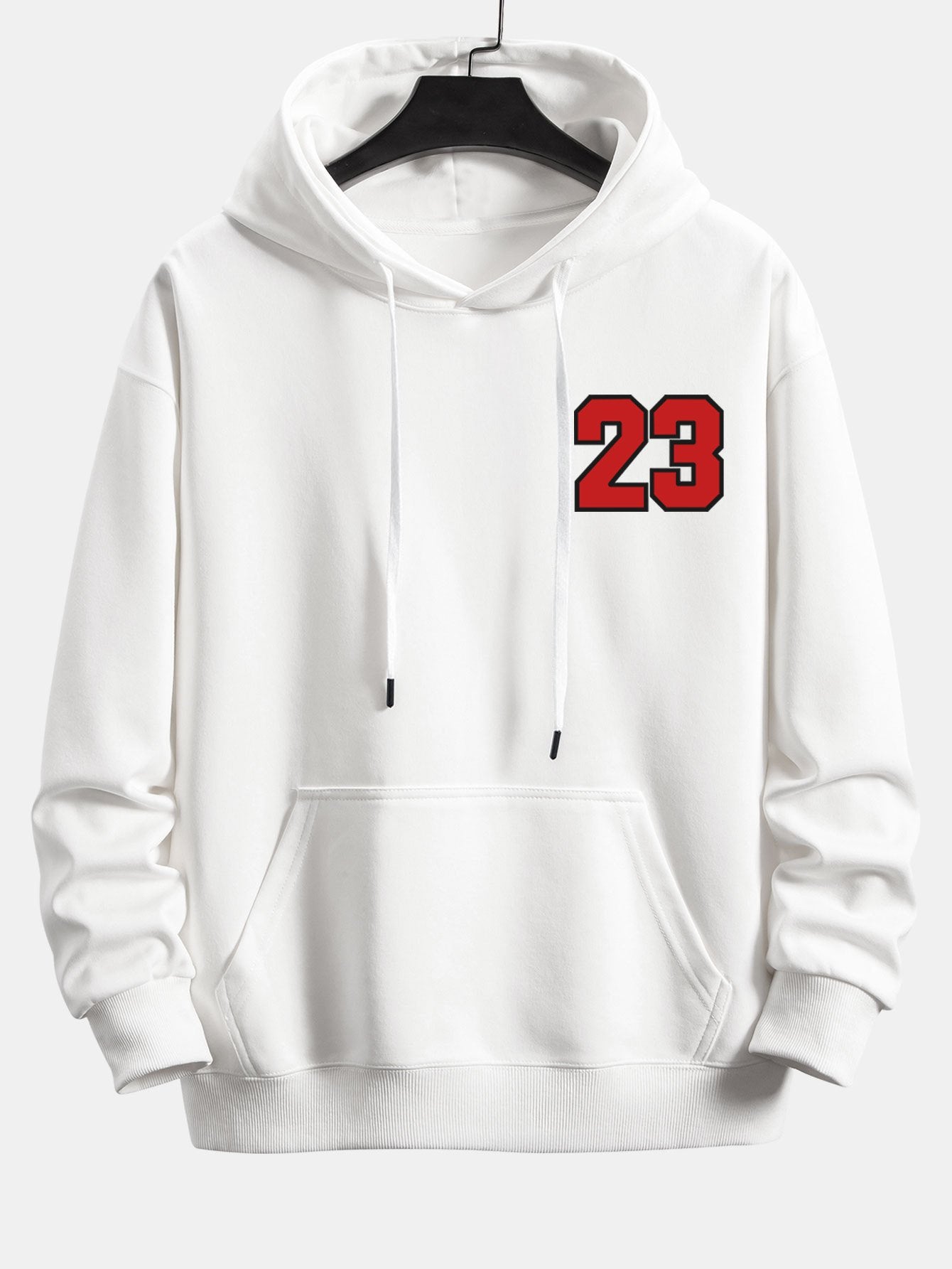 Zayn | Number 23 Print Relax Fit Hoodie