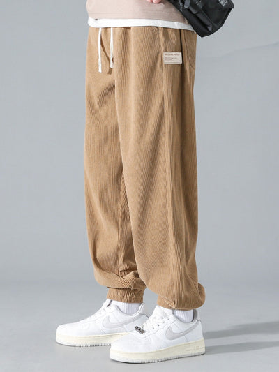 Esau® | Drawstring Corduroy Jogging Pants
