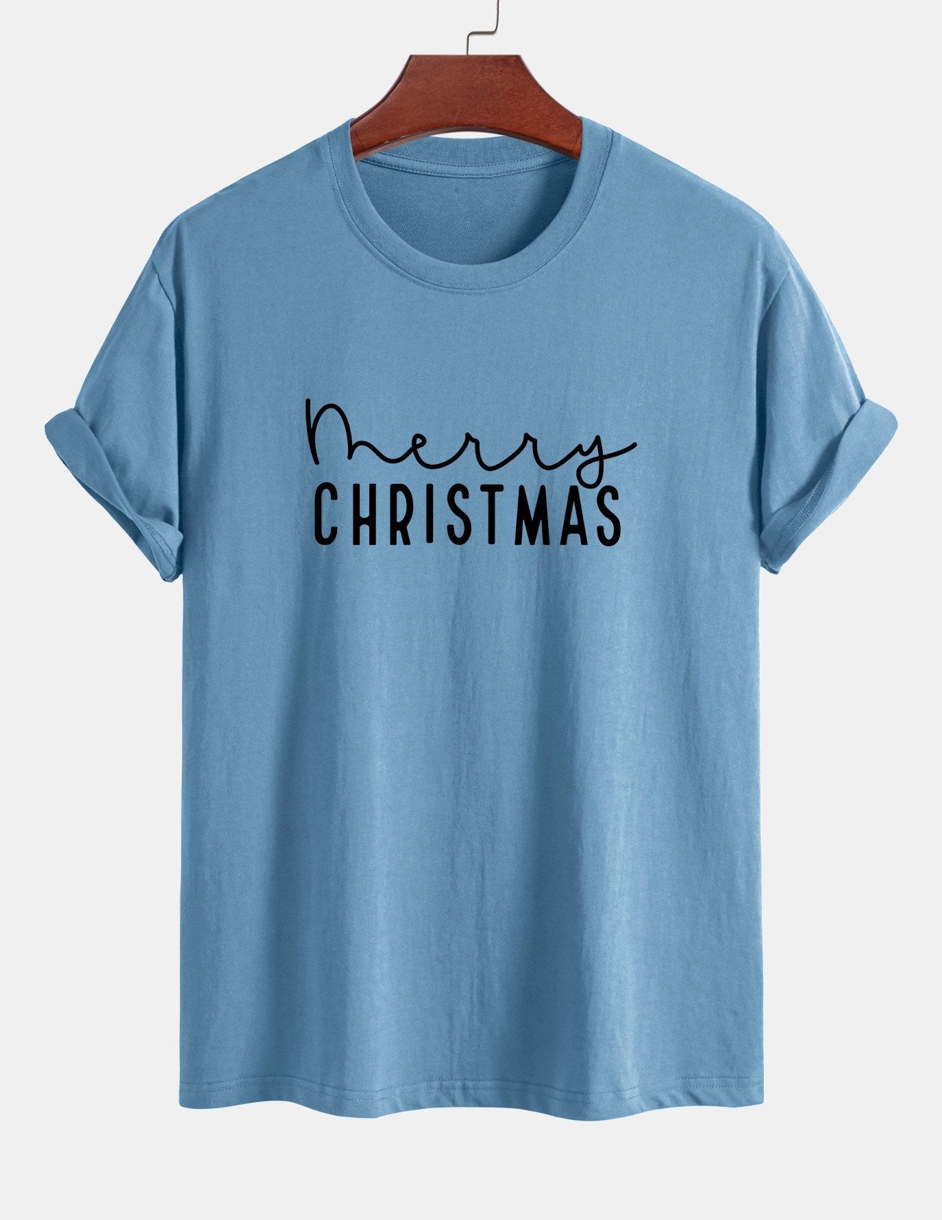 Adelmo® | Christmas Print Cotton T-Shirt