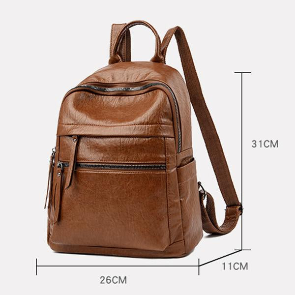 VINE SOFT LEATHER BACKPACK