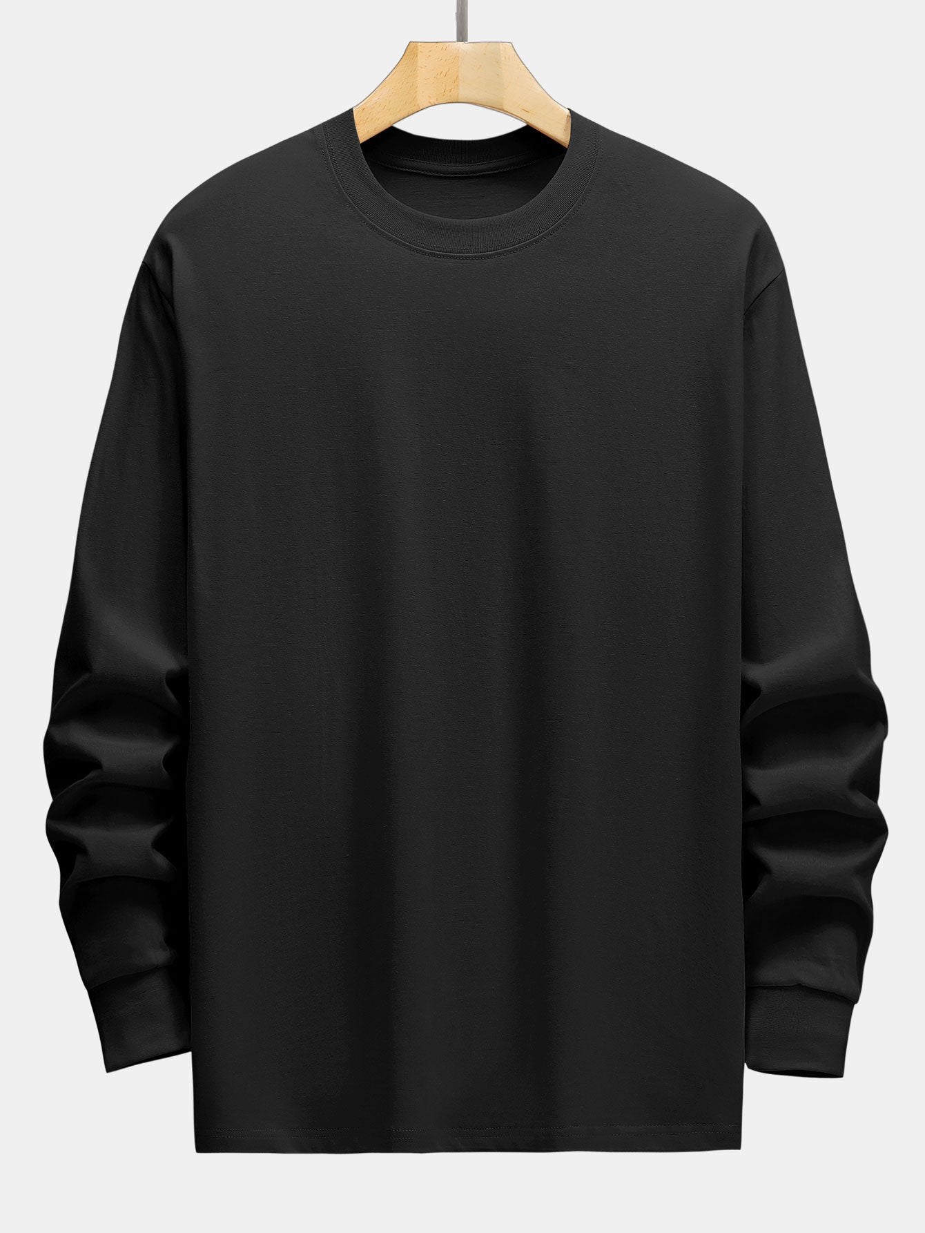 Adelard® | 3 Pieces Basic Long Sleeve Heavy Weight T-Shirts