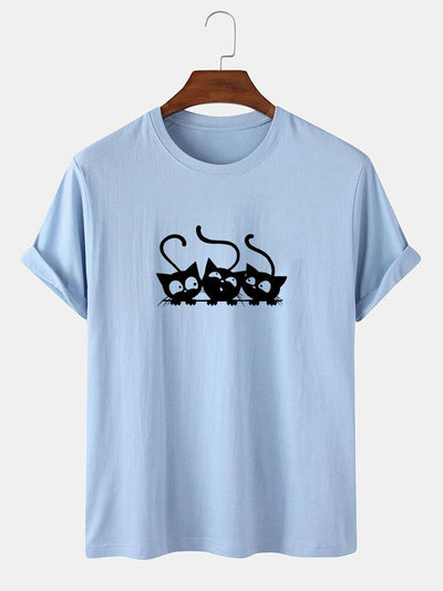 Jake® | Three Kittens Print T-Shirt