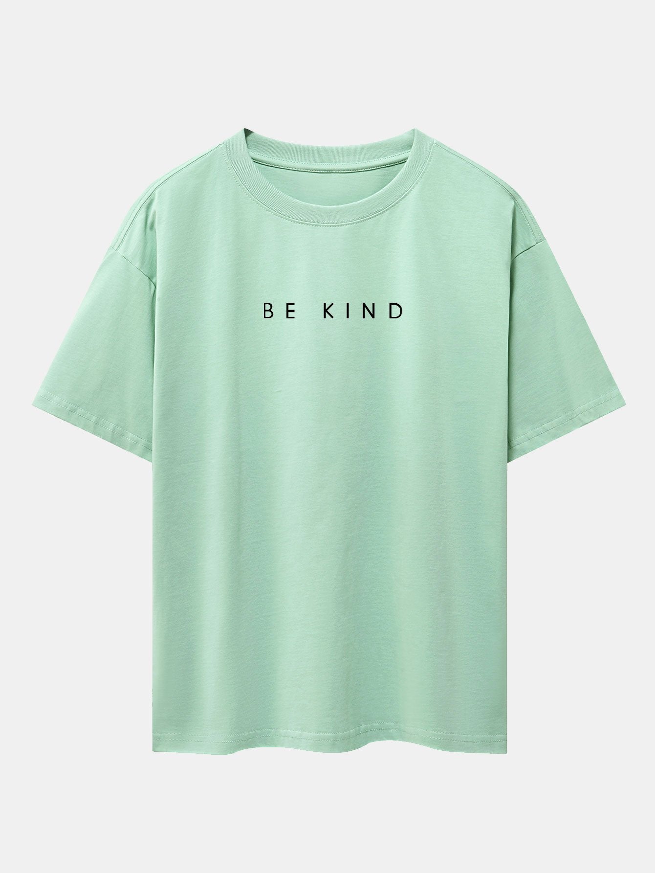 Timoteo® | Slogan Print Drop Shoulder Oversize T-Shirt