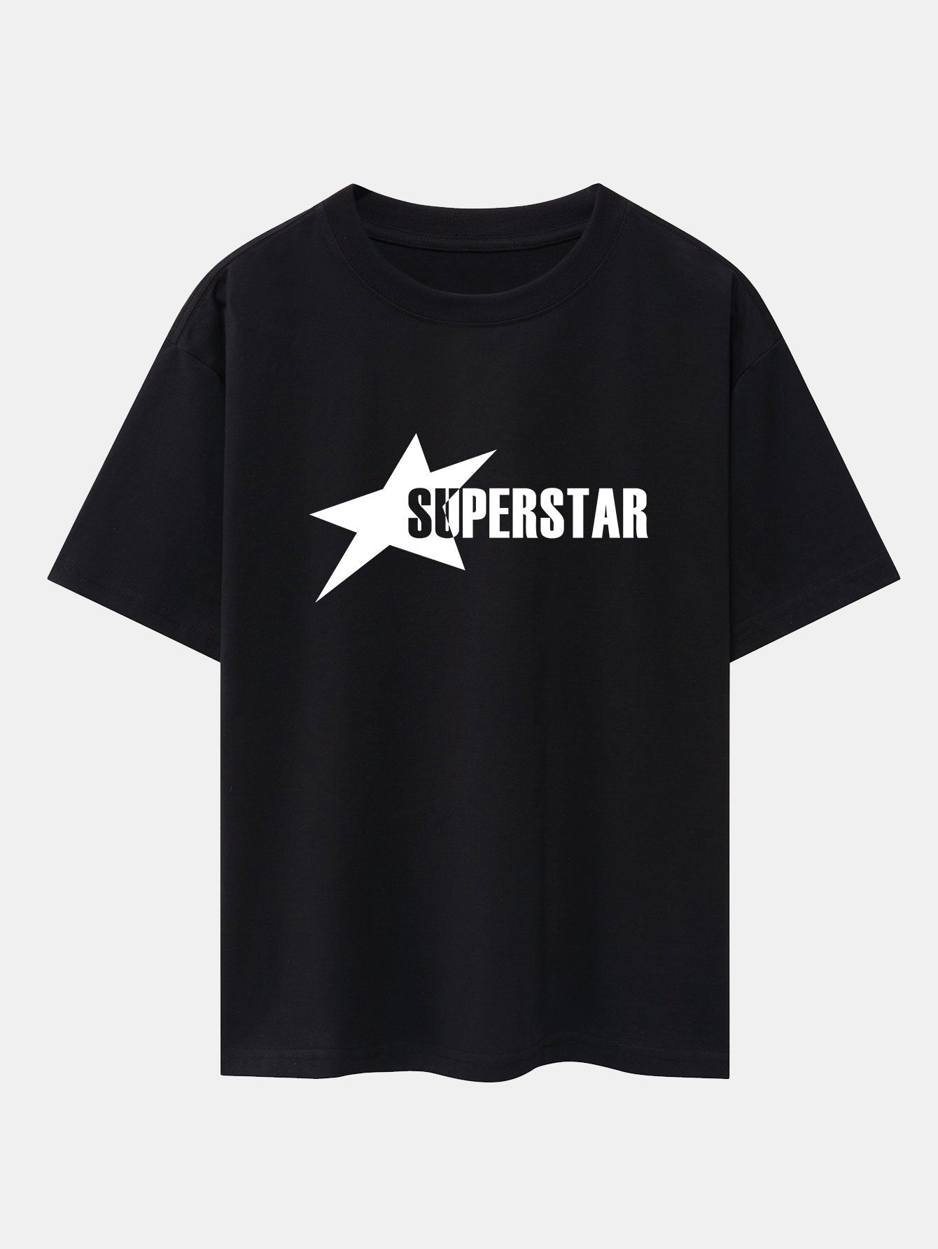 Jamie® | Superstar Print Drop Shoulder Oversize T-Shirt
