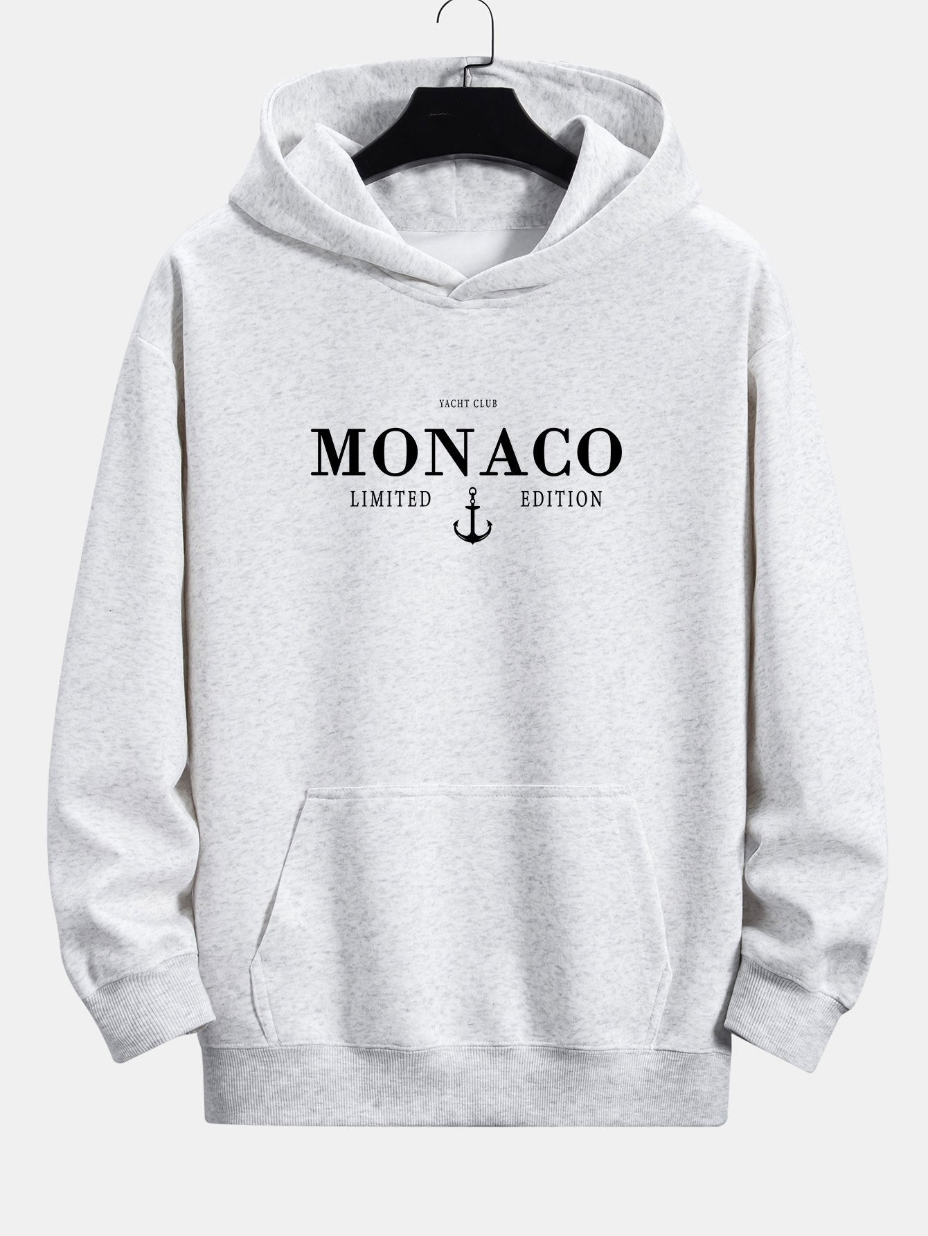 Keith | Monaco Slogan Print Relax Fit Hoodie
