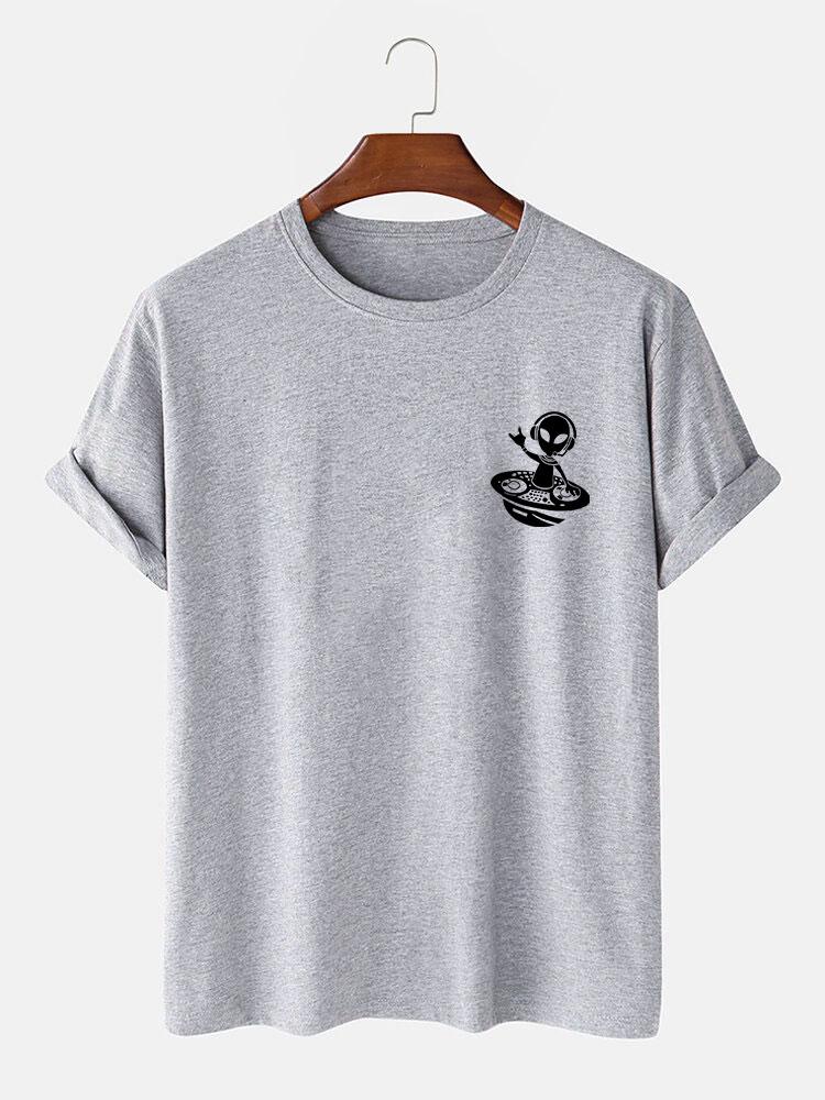 Aldegund® | Alien Print T-Shirt