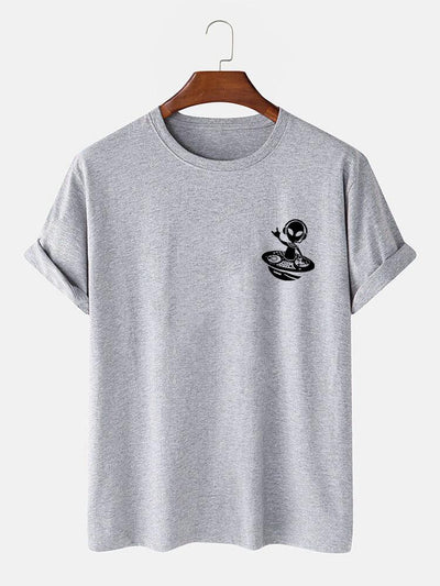 Aldegund® | Alien Print T-Shirt