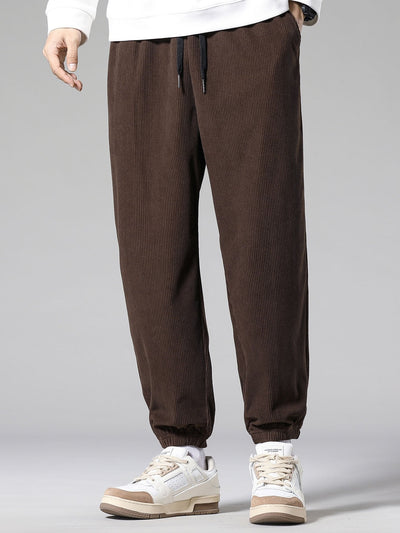 Aubry® | Corduroy Drawstring Jogging Pants
