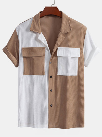 Americo® | Two Tone Cuban Corduroy Shirt