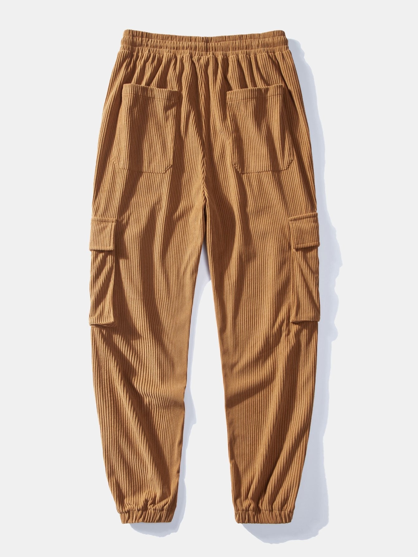 Cristian® | Drawstring Corduroy Cargo Jogger Pants