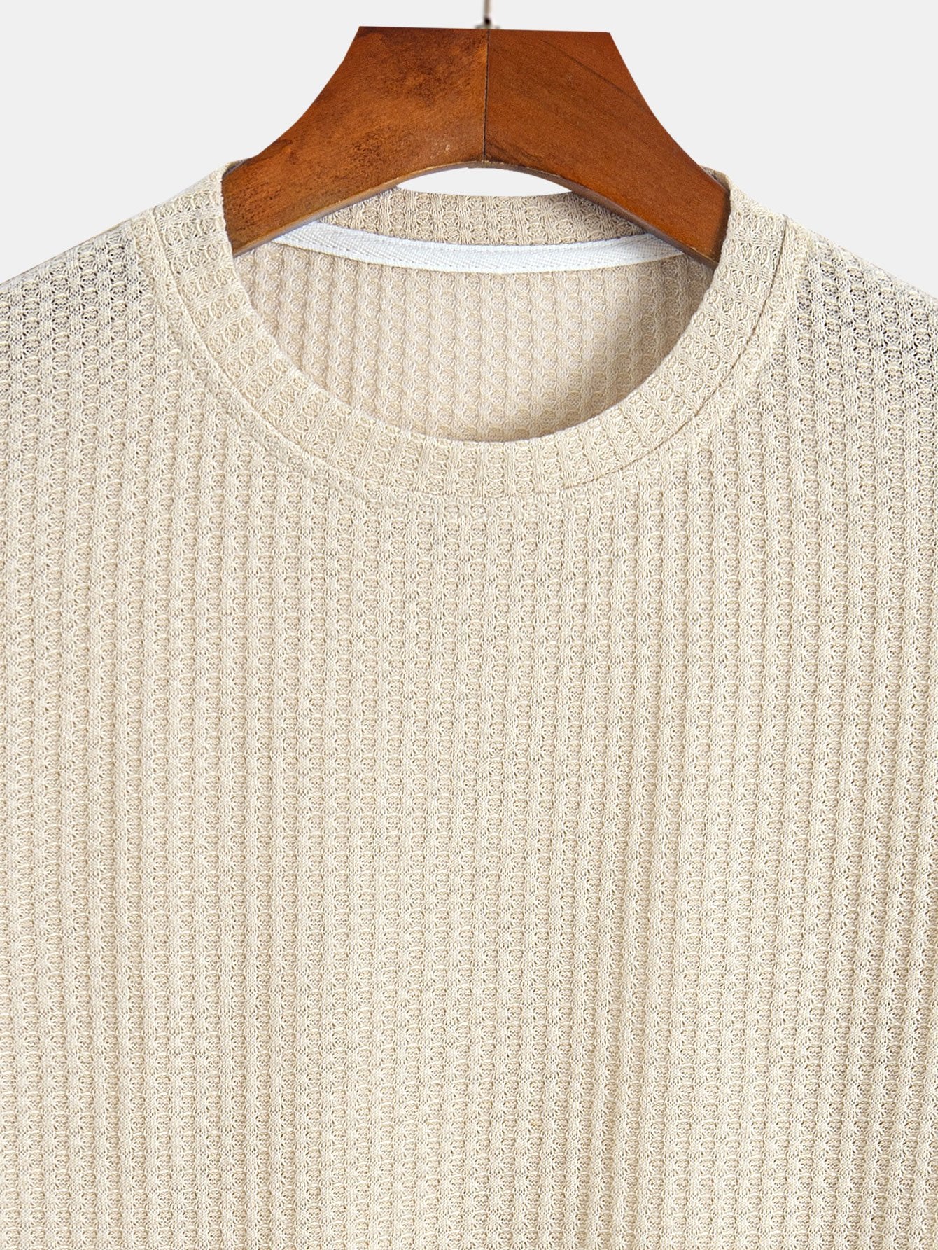 Ashley® | Waffle Arc Hem T-Shirt