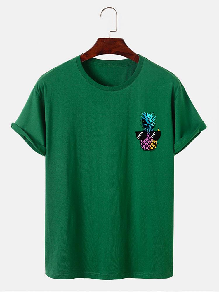 Bailey® | Pineapple With Sunglasses Print T-Shirt