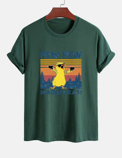 Telémaco® | Duck Print Cotton T-Shirt