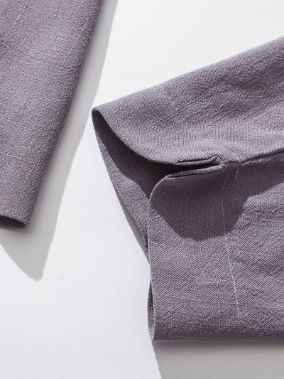 Judas® | Detachable Belt Relax Fit Linen And Cotton Blend Harem Pants