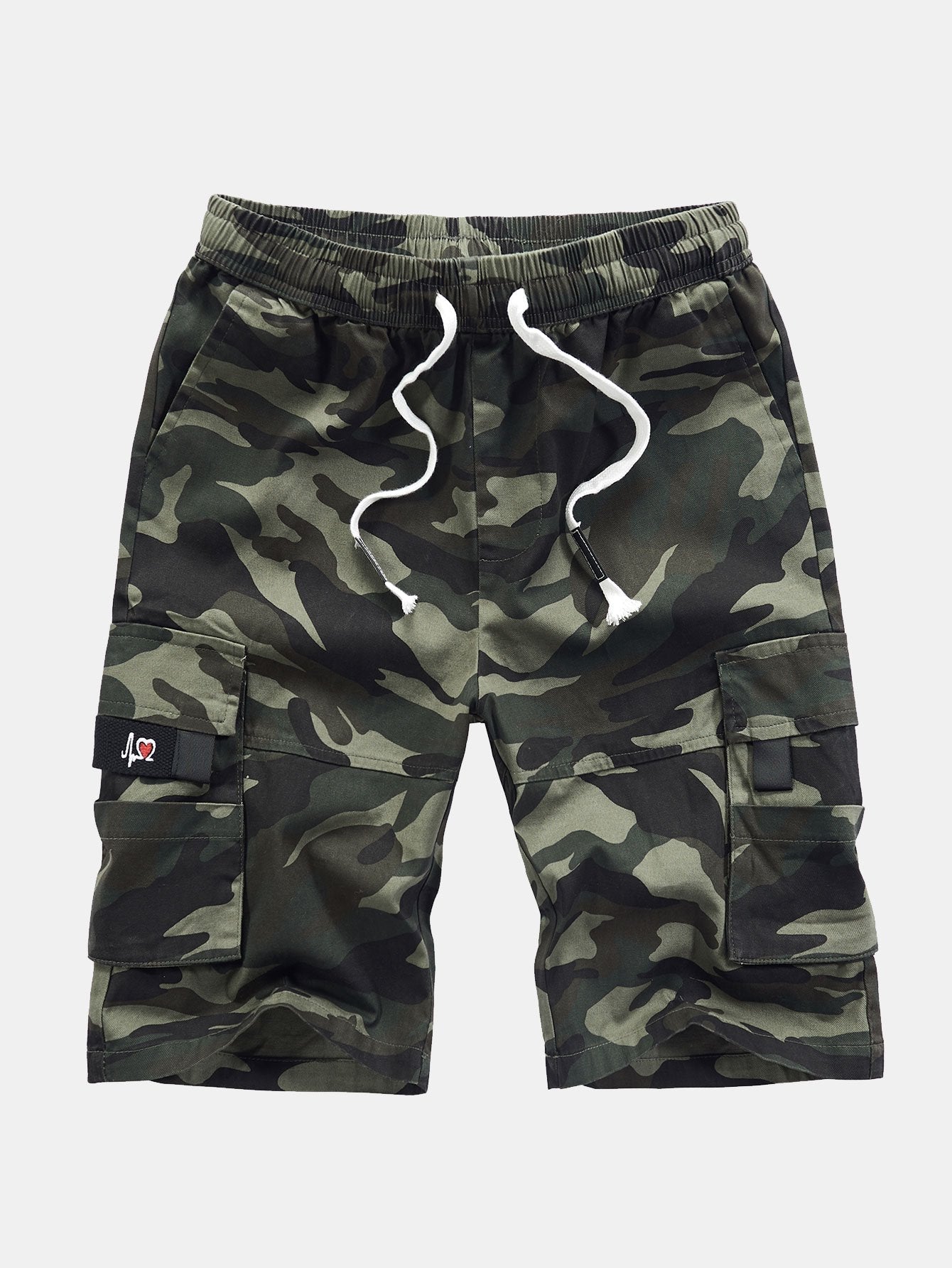 Plato | Drawstring Chino Cargo Shorts