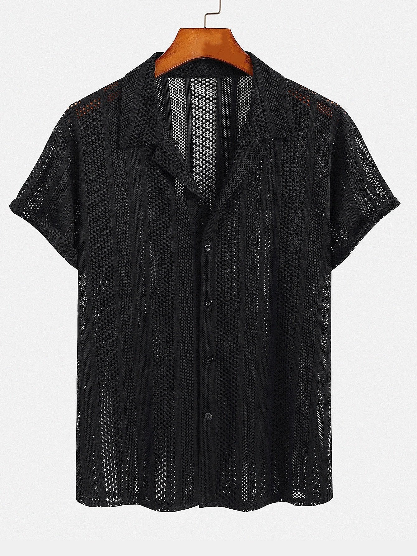 Arunas® | Mesh Textured Shirt