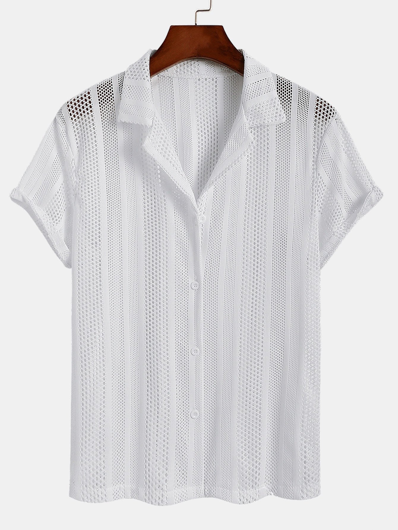 Arunas® | Mesh Textured Shirt
