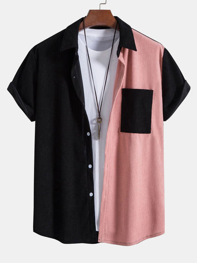 Yusuf® | Two Tone Corduroy Shirt