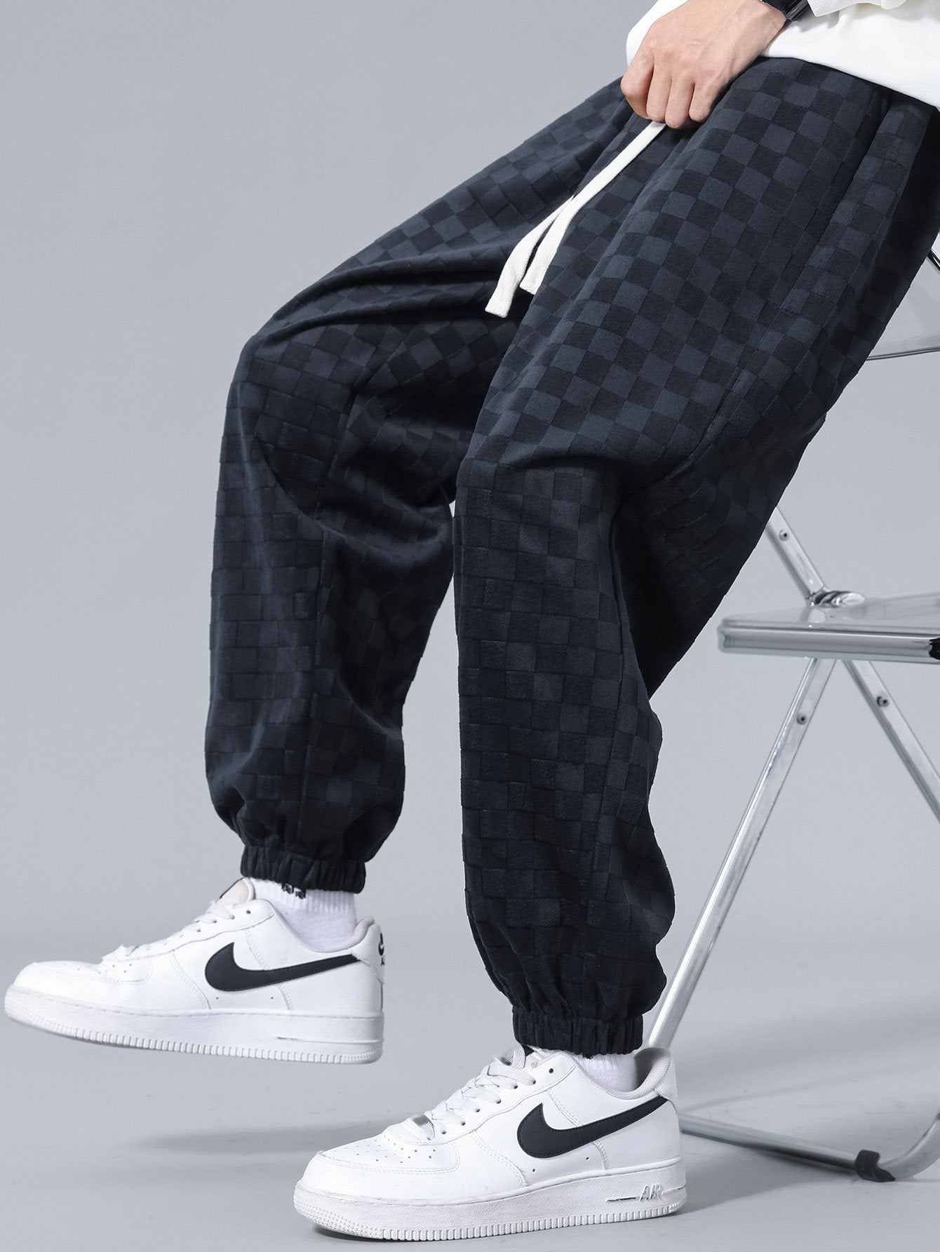 Américo® | Checkerboard Jogging Pants