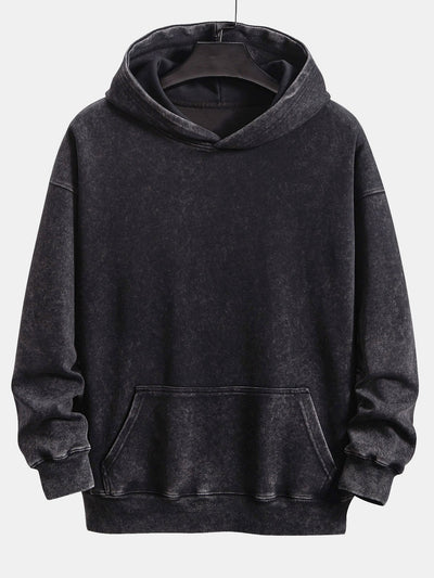 Ignatius | Relax Fit Washed Distressed Hoodie
