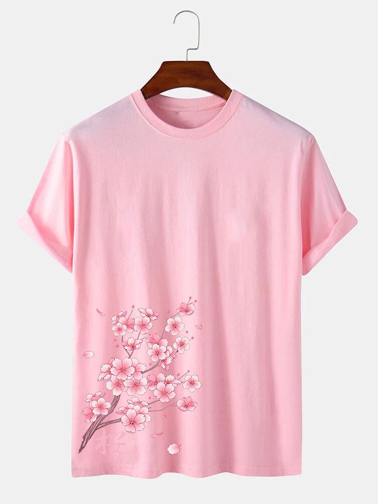Jordan® | Cherry Blossoms Print T-Shirt