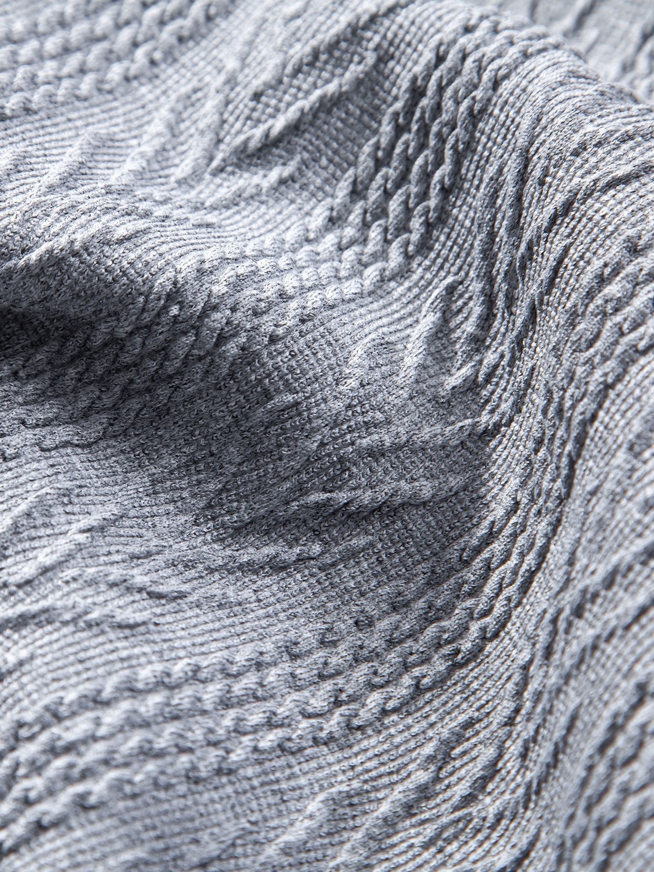 Yovanni® | Knitted Geometric Jacquard Polo