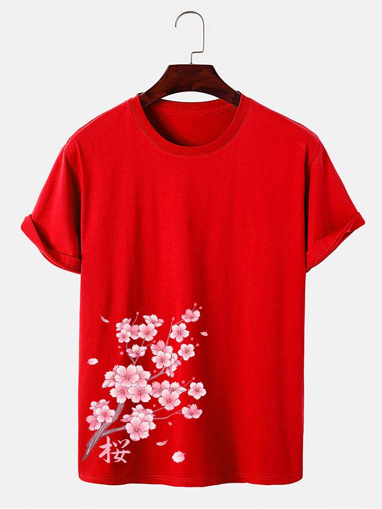 Jordan® | Cherry Blossoms Print T-Shirt