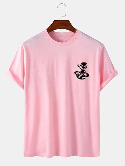 Aldegund® | Alien Print T-Shirt