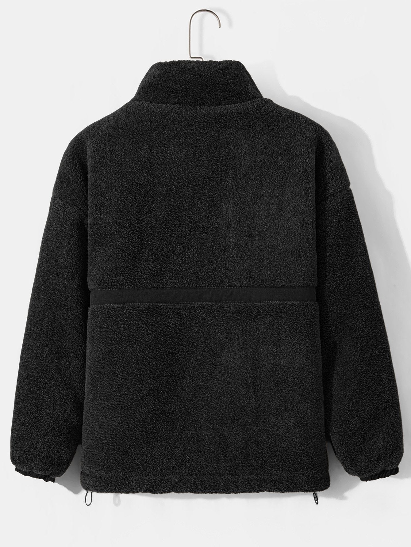 Marcelo | Quilted Lined Teddy Fleece Zip Up Coat