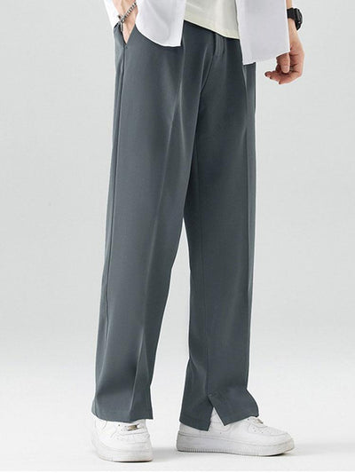Baladeva® | Slit Hem Pleated Trousers