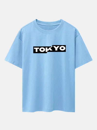 Leonardo® | Tokyo Print Drop Shoulder Oversize T-Shirt