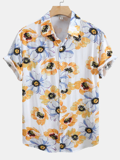 Anwyll® | Floral Print Button Up Shirt