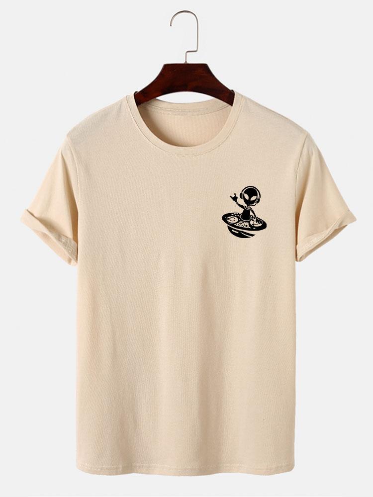 Aldegund® | Alien Print T-Shirt